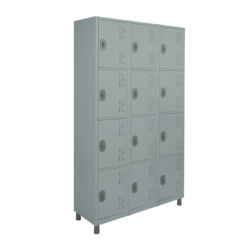 Roupeiro de Aço com 12 vãos pequenos 190CM x 96,6CM x 35CM - W3 Smart