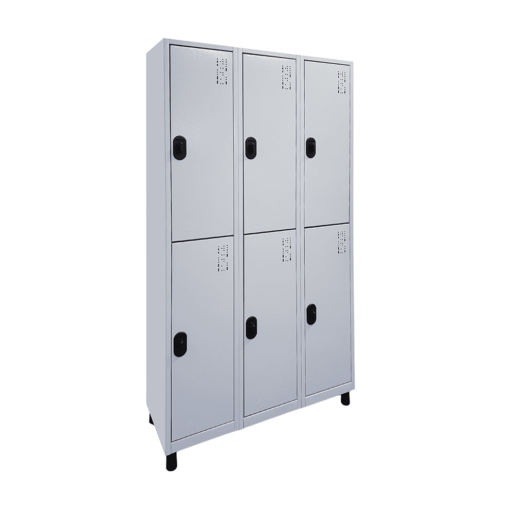 Roupeiro de Aço com 06 vãos grandes 184,5CM X 96,6CM X 35CM - W3 POP