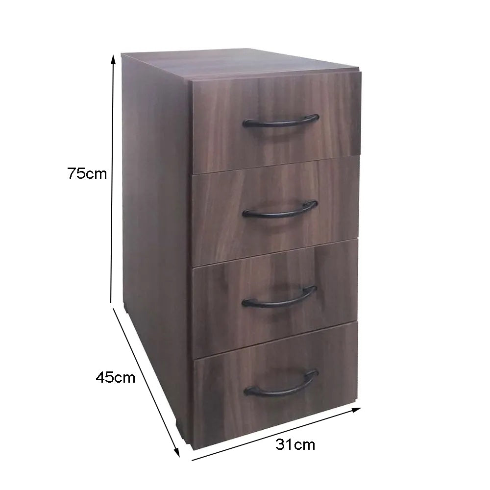 Gaveteiro fixo com 4 gavetas - SM Fênix - 75AX31LX45P