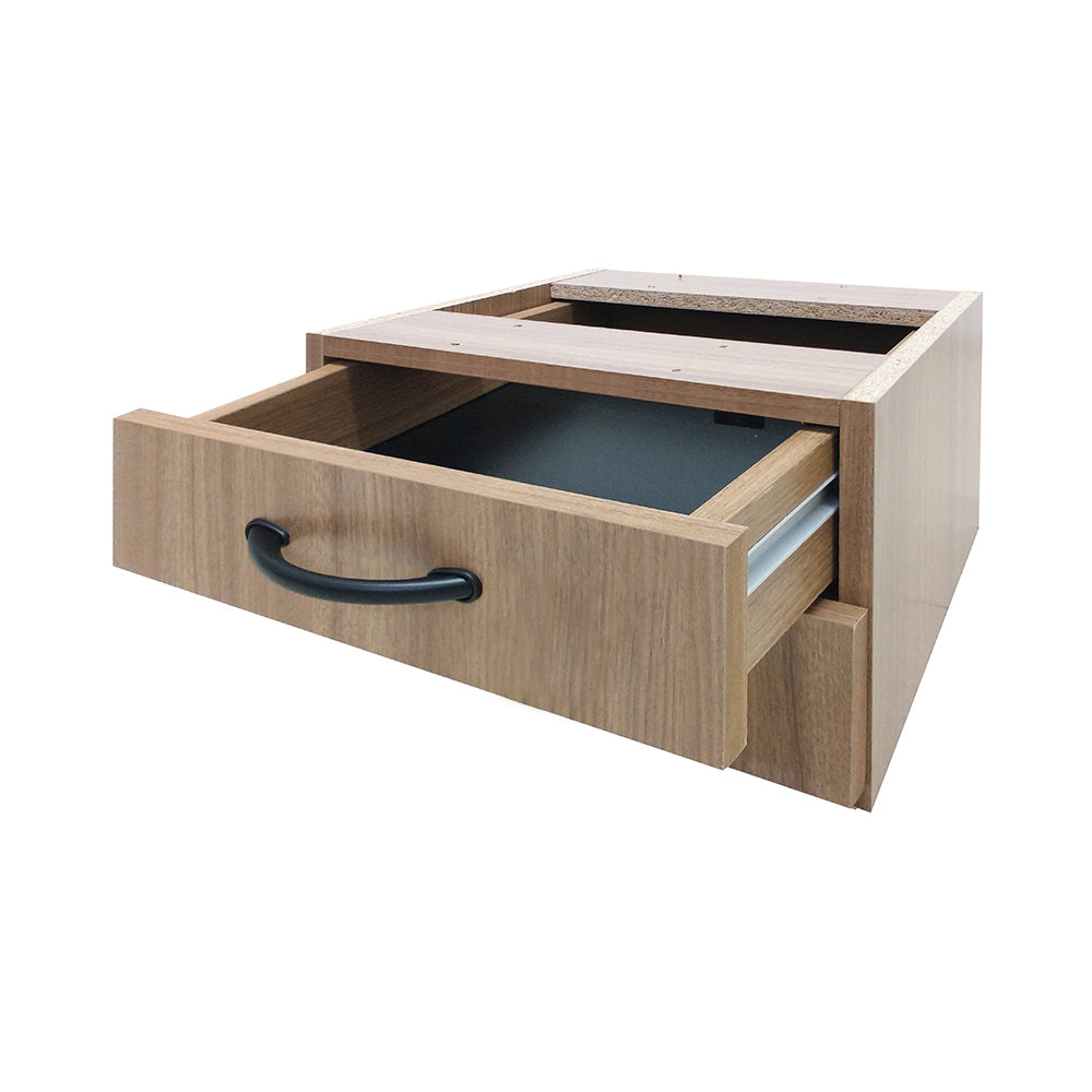 Mesa de Escritório 115cm Pé Metálico Com 2 Gavetas - SM Super Light 15MM - 74AX115LX60P