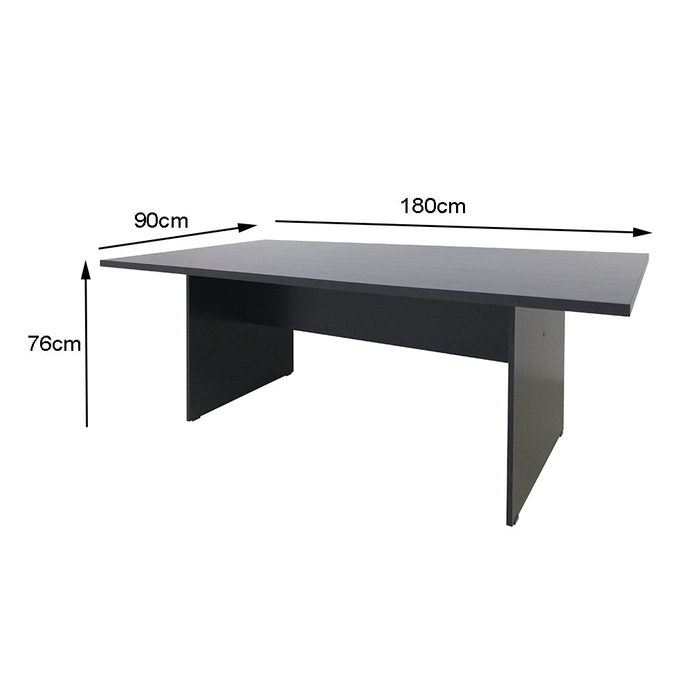 Mesa de Reunião Retangular 6 Lugares - SM Alfa BP - 76Ax180Lx90P