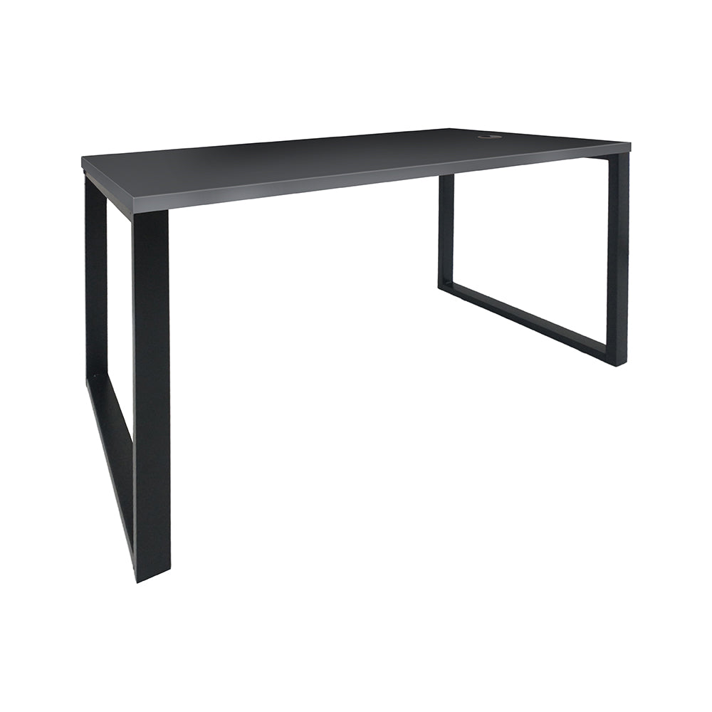 MESA DE ESCRITÓRIO 150cm COM PÉ QUADRO - SM ALFA BP - 73AX150LX70P