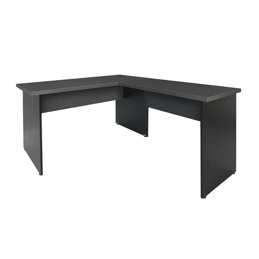 Mesa de Escritório em "L" Pé Painel - SM alfa BP - 73Ax100Lx150P