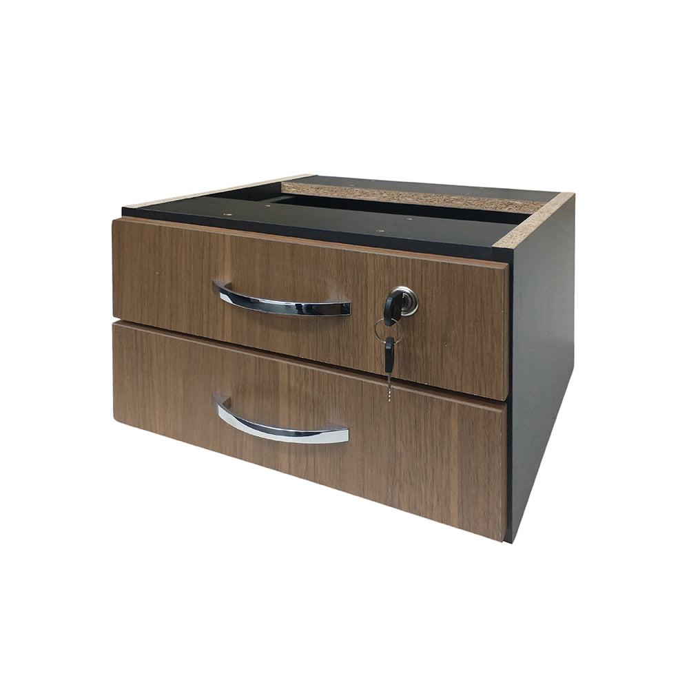 Gaveteiro de Mesa com 2 Gavetas - SM Alfa BP - 23AX35LX35P