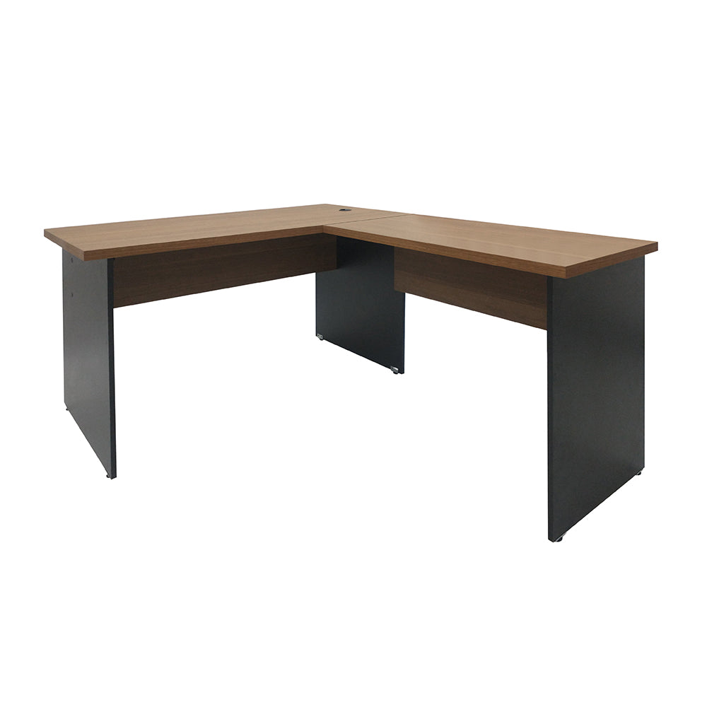 Mesa de Escritório em "L" Pé Painel - SM alfa BP - 73Ax120Lx150P