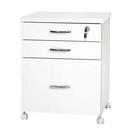 Gaveteiro Volante com 2 Gavetas e 1 Gaveta para Pasta Suspensa - SM Alfa BP - 64AX50LX46P