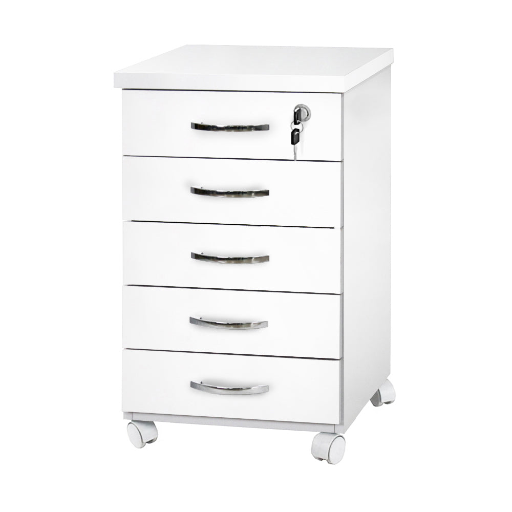 Gaveteiro Volante com 5 Gavetas - SM Alfa BP - 62AX36LX40P