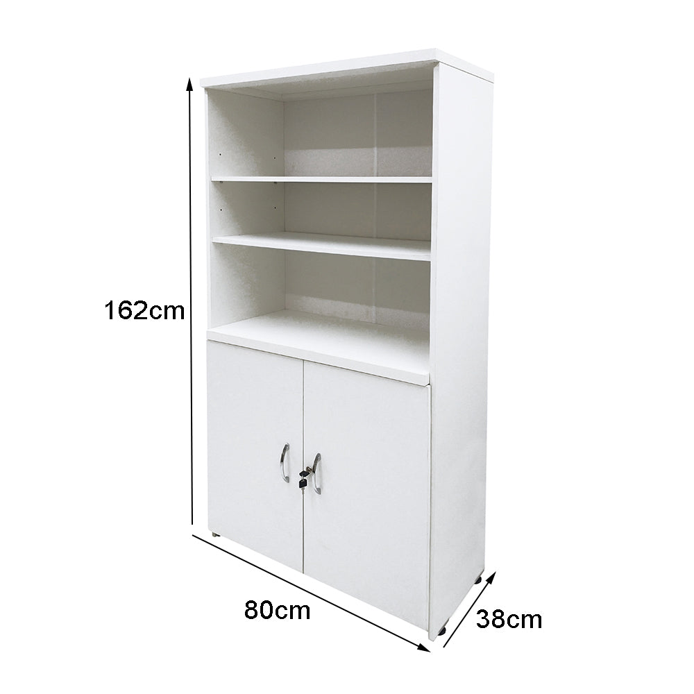 Armário Executivo Com 3 Prateleiras - SM Alfa BP - 162AX80LX38P