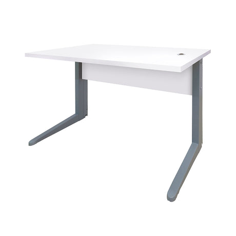 Mesa de Escritório 100cm Pé metálico - SM Alfa BP - 74Ax100Lx60P