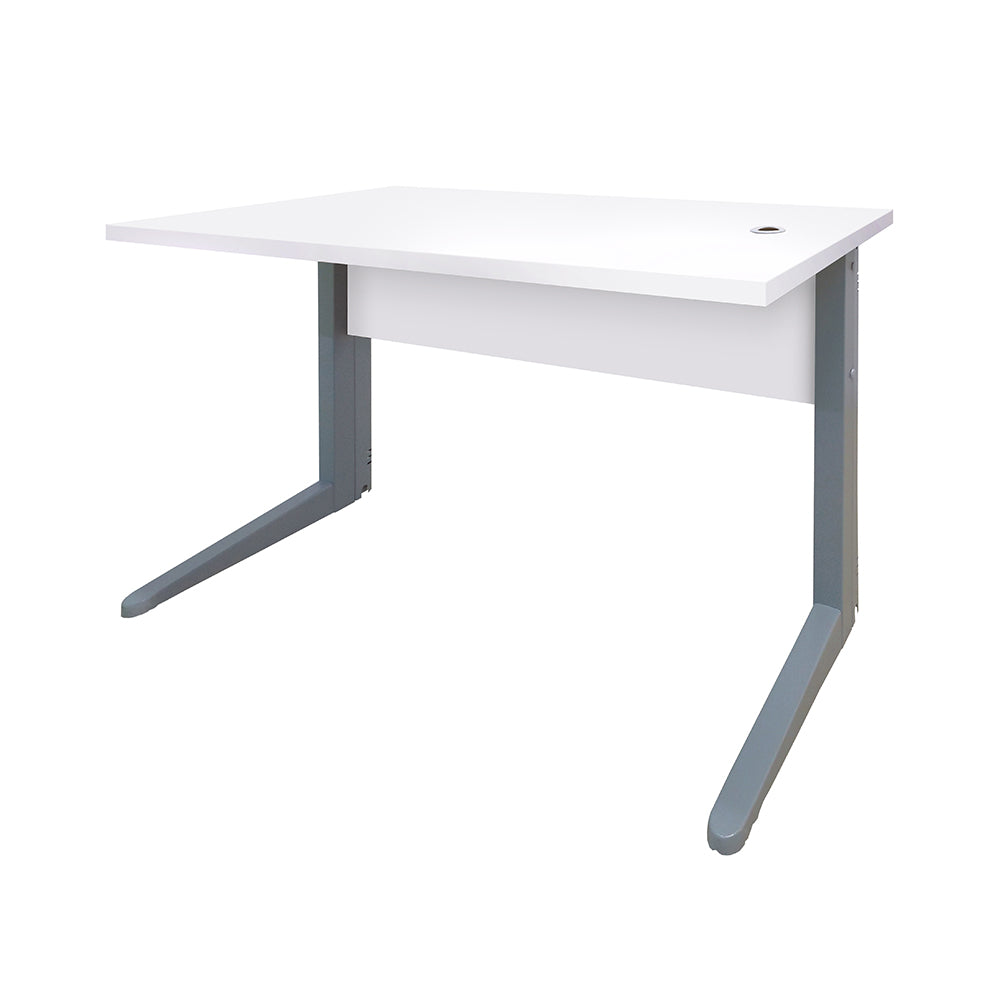 Mesa de Escritório 120cm Pé Metálico - SM alfa BP - 74Ax120Lx60P