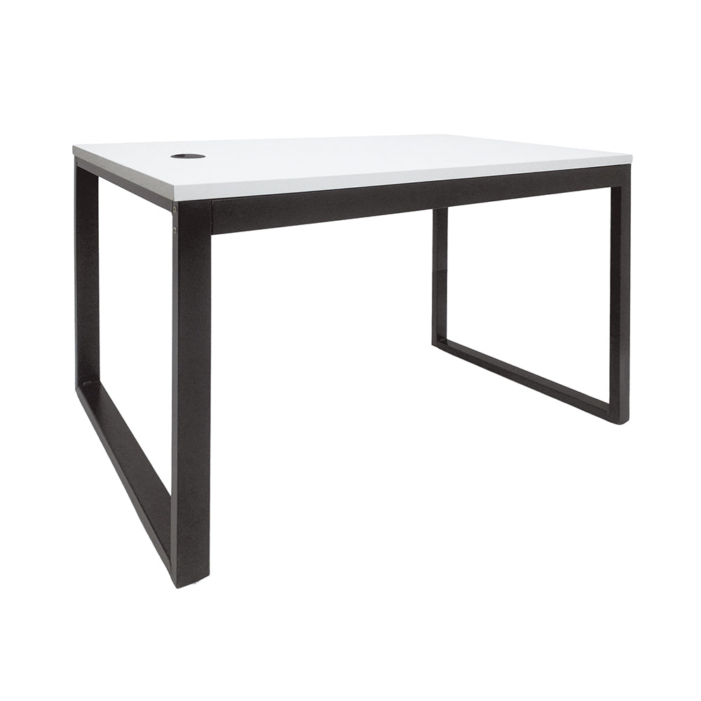 MESA DE ESCRITÓRIO 120CM COM PÉ QUADRO - SM ALFA BP - 73AX120LX70P