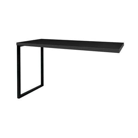 Mesa de Escritório Auxiliar Com Pé Metálico - SM Prime - 76Ax90Lx45P