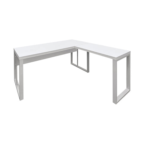Mesa de Escritório em "L" Pé Metálico - Sm Prime - 76Ax140Lx150P
