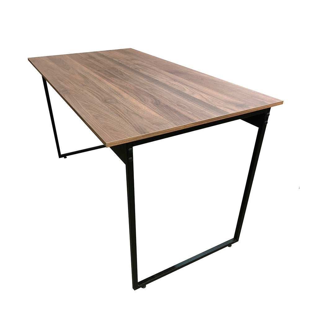 Mesa para Refeitório 6 Lugares c/2 Bancos 3 Lug. em MDF com Estrutura Metálica 180L x 72P