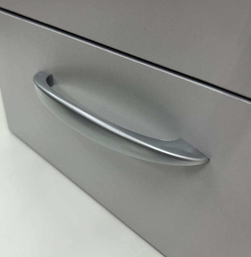 Mesa de Escritório 120cm pé painel com gaveteiro de 2 gavetas - Euro ATC30 - 74AX120LX60P