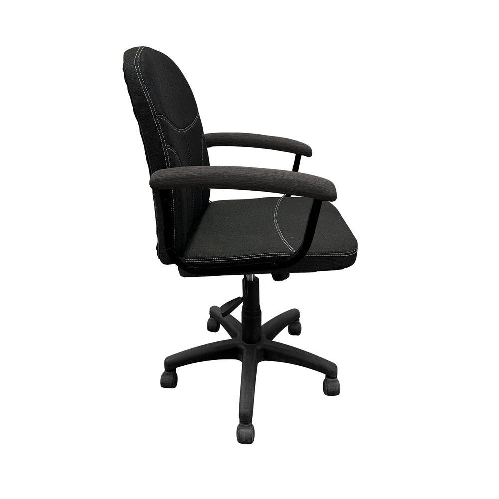 Cadeira de escritório diretor com braço acolchoado tecido Méier - MS System