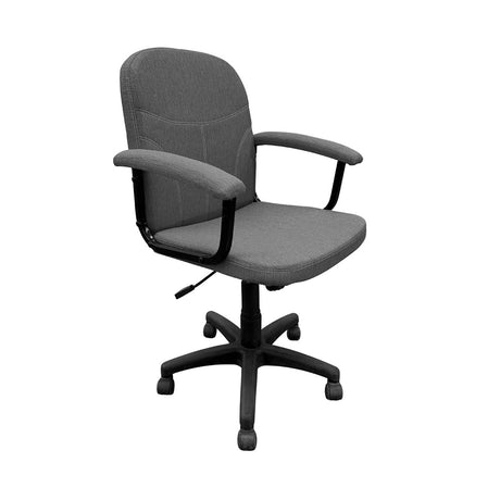 Cadeira de escritório diretor com braço acolchoado tecido Méier - MS System