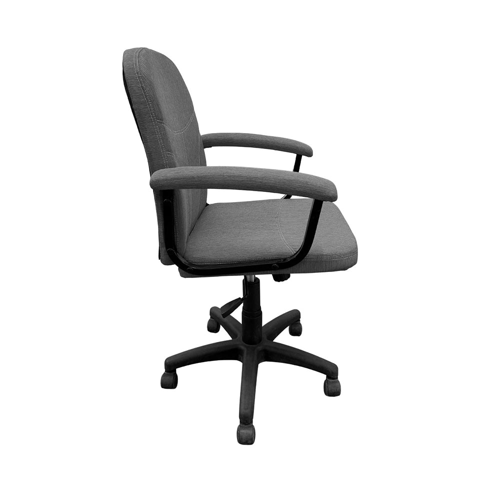 Cadeira de escritório diretor com braço acolchoado tecido Méier - MS System