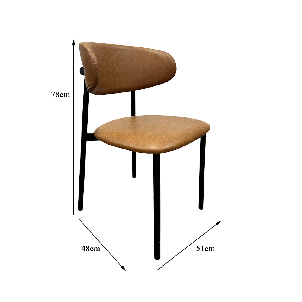Cadeira Alba com Pés de Aço