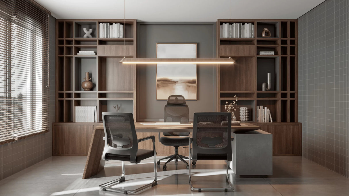 Cadeira de Atendimento Ávila com Base Cromada