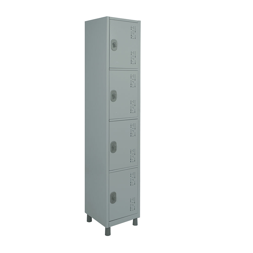 Roupeiro de Aço com 04 vãos pequenos 190CM X 32,2CM X 35CM - W3 Smart