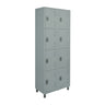 Roupeiro de Aço com 08 vãos pequenos 190CM X 64,4CM  X 35CM - W3 Smart