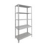 Estante de aço reforçado Com 5 Prateleiras 250cm x 90cm x 58cm - W3