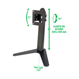 Suporte de mesa para monitor de 10" a 24" - Multivisão - 40AX34LX24P