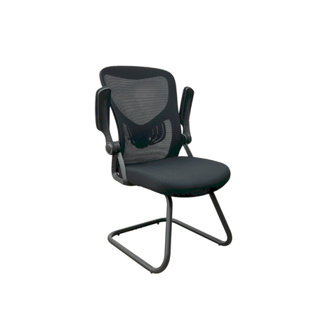 Cadeira de escritório atendimento Atlas com base preta