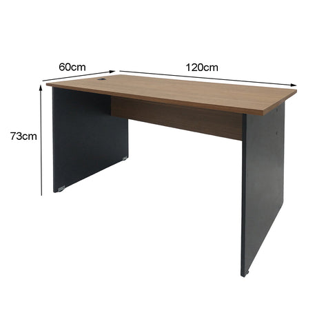 Mesa de escritório 120cm 25mm - SM Alfa BP Especial - 73Ax120LX60P