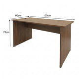 Mesa de escritório 120cm 25mm - SM Alfa BP Especial - 73Ax120LX60P