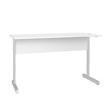 Mesa de Escritório 115cm Pé Metálico sem Gaveta com 1 passa fio - SM Super Light 15MM - 74AX115LX60P