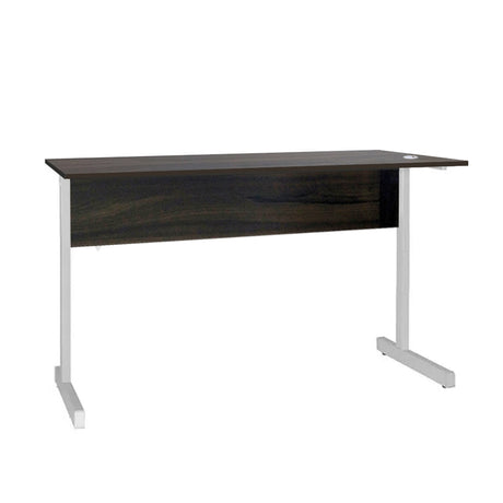 Mesa de Escritório 155cm Pé Metálico sem Gaveta com 1 passa fio - SM Super Light 15MM - 74AX155LX60P