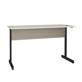 Mesa de Escritório 115cm Pé Metálico sem Gaveta com 1 passa fio - SM Super Light 15MM - 74AX115LX60P