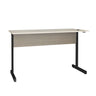 Mesa de Escritório 115cm Pé Metálico sem Gaveta com 1 passa fio - SM Super Light 15MM - 74AX115LX60P