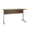Mesa de Escritório 90cm Pé Metálico sem Gaveta com 1 passa fio - SM Super Light 15MM - 74AX90LX60P