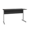 Mesa de Escritório 155cm Pé Metálico sem Gaveta com 1 passa fio - SM Super Light 15MM - 74AX155LX60P