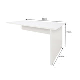 MESA DE ESCRITÓRIO AUXILIAR PÉ PAINEL - SM ALFA BP - 76AX90LX45P