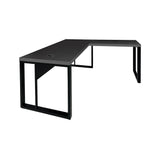 Mesa de Escritório em "L" Pé Metálico - Sm Prime - 76Ax120Lx150P