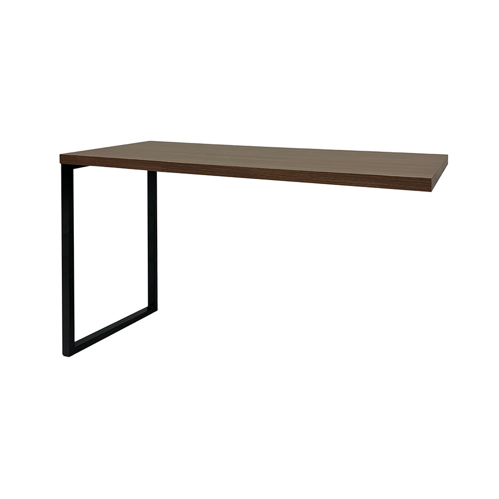 Mesa de Escritório Auxiliar Com Pé Metálico - SM Prime - 76Ax90Lx45P