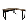 Mesa de Escritório em "L" Pé Metálico - Sm Prime - 76Ax140Lx160P