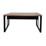 Mesa de Escritório 150cm Pé Metálico - SM Prime - 76Ax150Lx70P