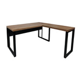 Mesa de Escritório em "L" Pé Metálico - Sm Prime - 76Ax150Lx160P
