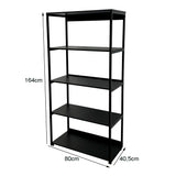 Estante alta Trio com estrutura metálica - SM Industrial - 164AX80LX40,5P