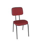 Kit Mesa de Escritório 120cm SM Beta 73Ax120Lx60P + Cadeira secretária Fixa Export Light