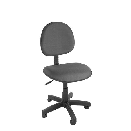 Cadeira de Escritório secretária giratória 758 em tecido sem braço - Turim