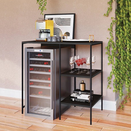 Bancada Gourmet para Frigobar com Prateleiras 90,5LX53,5PX90A