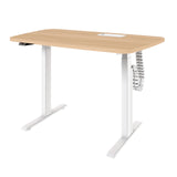 Mesa elétrica orgânica com caixa de tomadas direita 72 a 119A X 120L X 70P