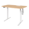 Mesa elétrica orgânica com caixa de tomadas direita 72 a 119A X 120L X 70P