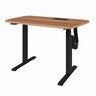 Mesa elétrica orgânica com caixa de tomadas direita 72 a 119A X 120L X 70P